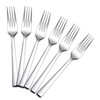 Dinner Forks Set of 12, E-far 7.9 Inch Stainless Steel