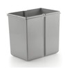 Naber Replacement Bucket, Aluminium Grey (15 Litres)