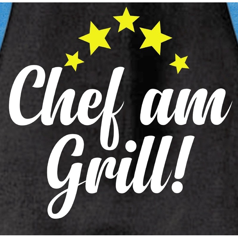 Shirtoo Barbecue Apron Chef am Grill Funny Gift for Men