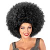 " BLACK JIMMY OVERSIZED WIG" in polybag -