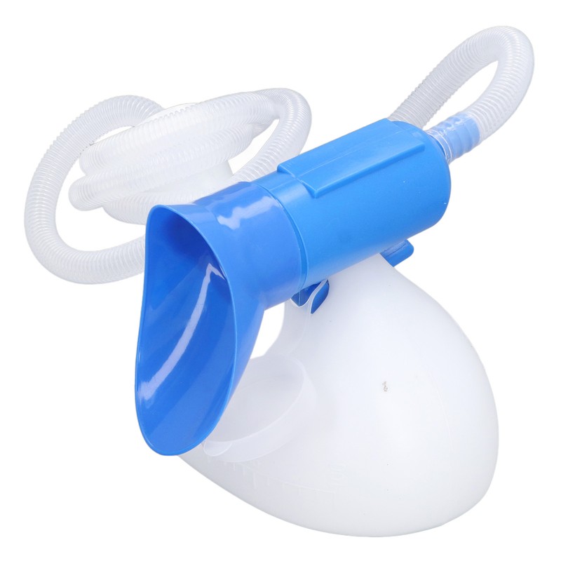 Male Urine Bottle 2000ml Ergonomic Large Opening Strong Plastic Large