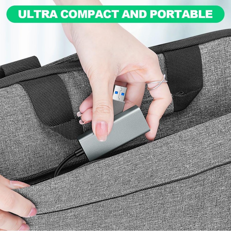 AXFEE USB to Ethernet Adapter, USB 3.0 to RJ45 1000Mbps