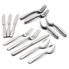 Oneida Kassia Piece Flatware Set, 20 Count, Silver