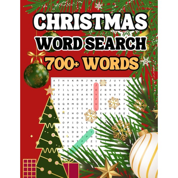 Christmas Word Search Book 80 Puzzle: A Christmas Themed Word