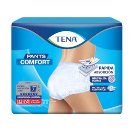 TENA Pants Comfort, Ropa interior desechable, Talla M 13 piezas