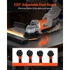 VEVOR Angle Grinder, 4-1/2" Electric Grinder Power Tool, 8Amps 12000RPM