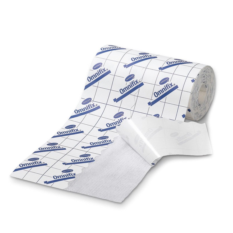 Omnifix Elastic White Dressing Retention Tape with Liner NonSterile 4