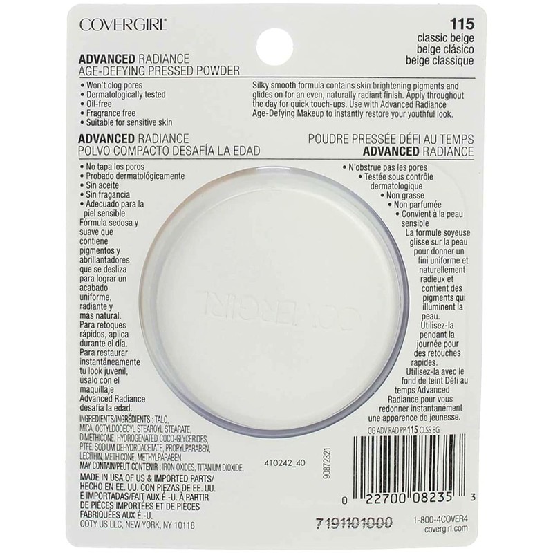 CoverGirl Advanced Radiance Age Defying Pressed Powder - Classic Beige