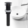 Basin Sink Drain Flip Popup Drainer Stopper Kitchen Bathroom Hardware