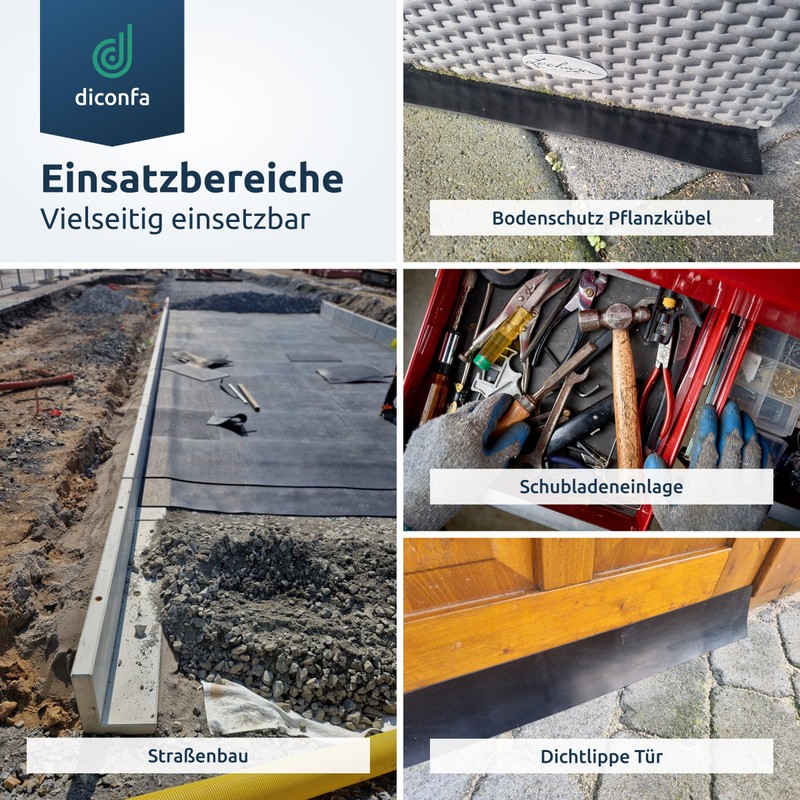 diconfa Rubber Mat Width 500 mm (50 cm) – Choice