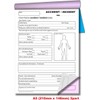 Cherry Carbonless NCR School Accident/Incident Duplicate Book for Pupils A5