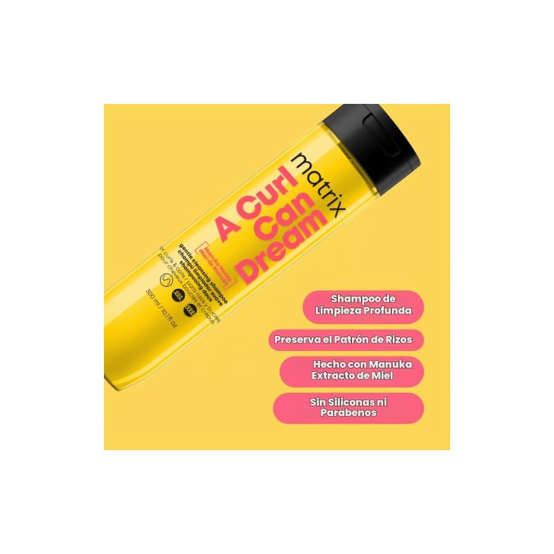Matrix A Curl Can Dream Shampoo Shampoo de limpieza profunda