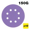 Trend 125 mm Sanding Discs for Random Orbital ROS Sanders,