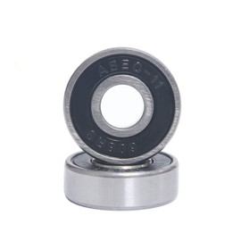 Precision 608 RS ABEC 11 Bearings for Scooters,Longboards and Skateboards (Black 10 Packs)