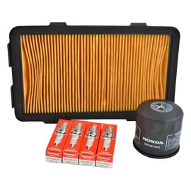 Honda Aquatrax F12 R12 Non Turbo Maintenance Bundle- Oil Filter, Air Filter, Spark Plugs
