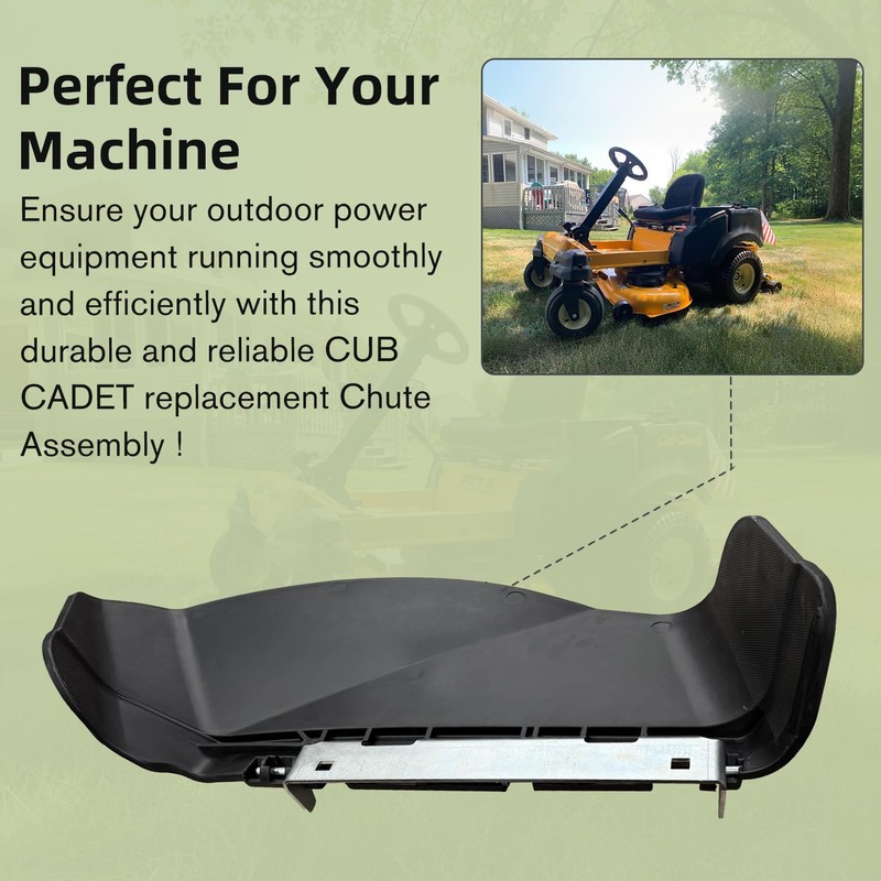 deawater 631-05058 Chute Assembly for CUB Cadet RZT 50, 54