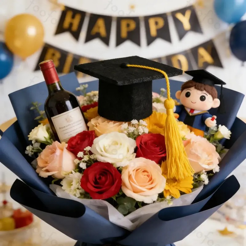 10pcs Mini Sombrero Graduación Para Recuerdos De Graduacion Color Amarillo