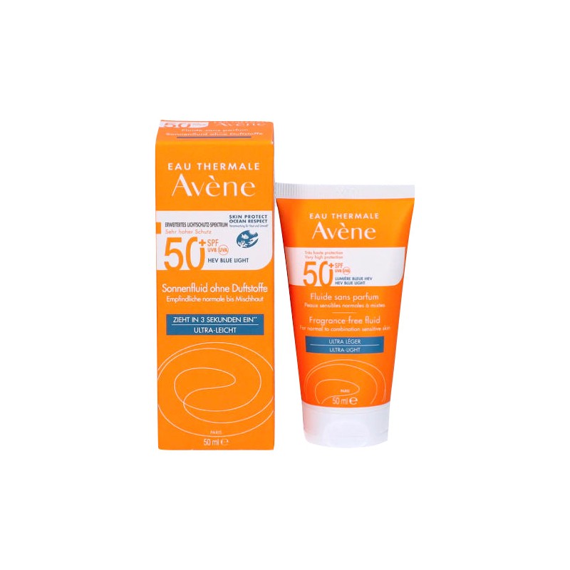 Avene Sun Fluid SPF 50+ Normal to Combination Skin 50