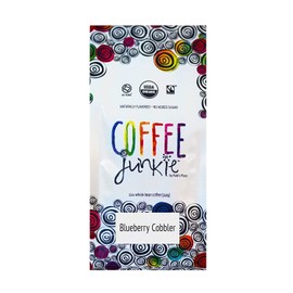 Coffee Junkie Blueberry Cobbler Naturally Flavored Organic Coffee Beans - 2 lb