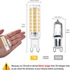 Eco.Luma G9 LED Bulb Dimmable, 6W T4 G9 LED Bulb