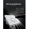 MOES Wlan Smart Light Switch, Flush-Mounted, Neutral Conductor Required, Glare-Free