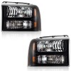 G-PLUS Headlights Assembly, Compatible with 2005 2006 2007 Ford F250