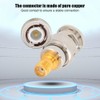 5pcs SMA F to BNC Male Pure Copper Connector for