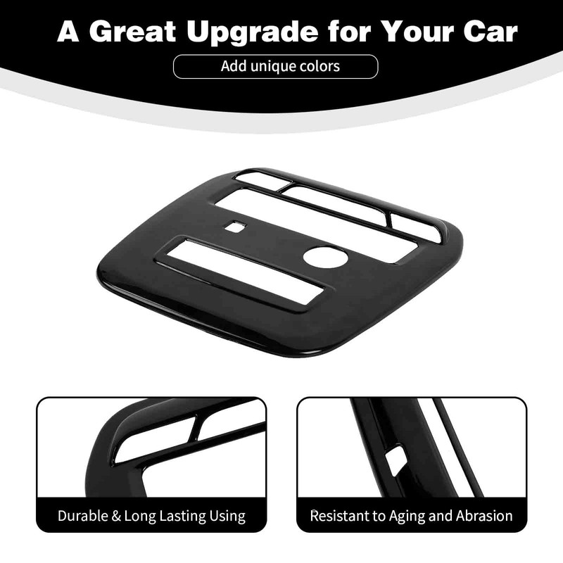 PDKLIN for Bronco Overhead Console Panel Front Map Lights Cover