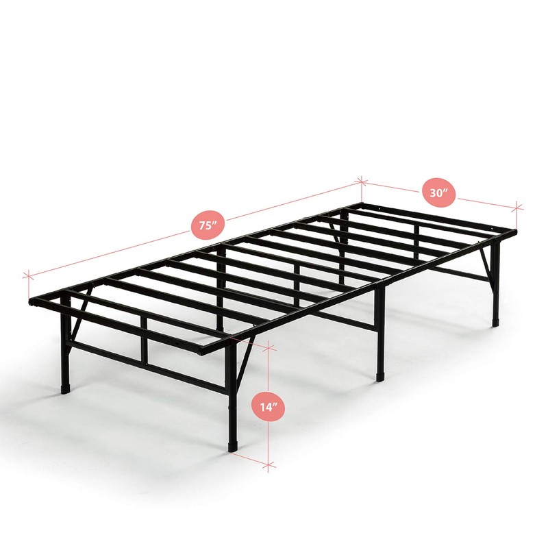 ZINUS SmartBase Compack Mattress Foundation / 14 Inch Metal Bed