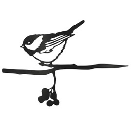 Robin Metal Bird Ornaments, Robin Garden Ornament Decor, Metal Birds Garden Art, Vivid Robin Bird Gifts for Outdoor Garden Patio Tree Art Home Wall Hanging