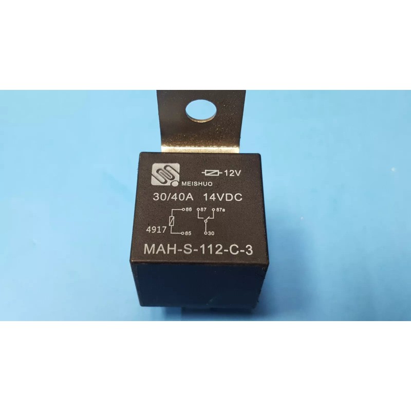 MEISHUO Automotive Relay, MAH-S-112-C-3, MEISHUO, 30/40A 14VDC, 12VDC