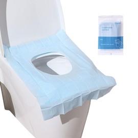 FamGift Disposable Toilet Seat Cover, Waterproof, Antibacterial, Odor Resistant, For Pregnancy, Elderly People, Children's Toilet, Hygiene Management, Going Out, For International Travel, Auxiliary