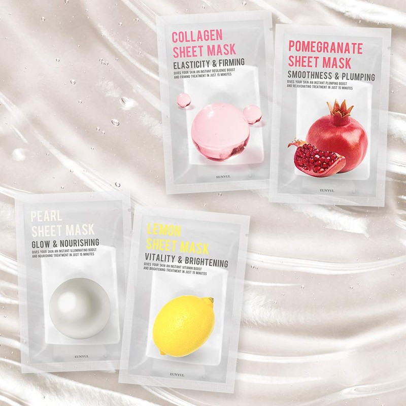[PACK OF 10] EUNYUL Purity Collagen Sheet Mask Pack 22ml