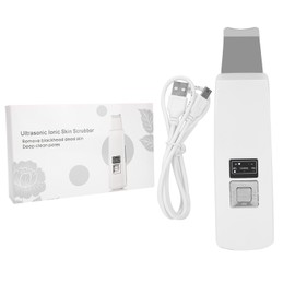 Rechargeable Ultrasonic Skin Scrubber Blackhead Removal Face Pore Cleaner Instrument