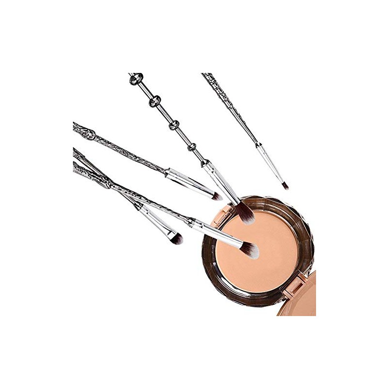 Wizard Wand Potter Makeup Brushes, 5sets Potter Makeup brushes Magic