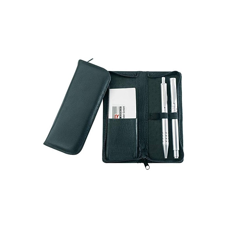Alassio 2603 Writing Instrument Case Made of Real Leather, Case