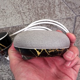 MightySkins Skin Compatible with Google Home Mini - Compass Tile | Protective, Durable, and Unique Vinyl Decal wrap Cover | Easy to Apply, Remove, and Change Styles | Made in The USA