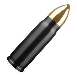 Goetland 304 Stainless Steel 17 oz 500 ml Bullet Tumbler Water Bottle Vacuum Insulated Cup Travel Mug Flasks No logo Black