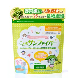 Children's Sun Fiber Dietary Fiber, Ages 1 and Up, Powder, Dissolves Easily, Tasteless and Odorless, Dietary Supplement, Gentle on the Body (4.2 oz / 120 g / About 1 Month Supply / Taiyo Lab