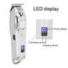 USB Rechaegeable Hair Clipper LCD Screen Electric Hair Styling Trimming