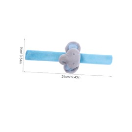 KOMBIUDA Animal Slap Wristband Stuffed Elephant Party Favor Boys and Girls Party Favors Animal Pattern Bands