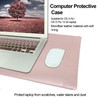 Laptop Sleeve Microfiber Leather DoubleLayer Protective Liner Bag for OS