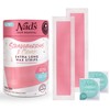 Nad's Extra Long Wax Strips, Hair Removal, Large Waxing Strips,