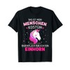 Funny People Costume Unicorn for Carnival Fancy Dress T-Shirt, black
