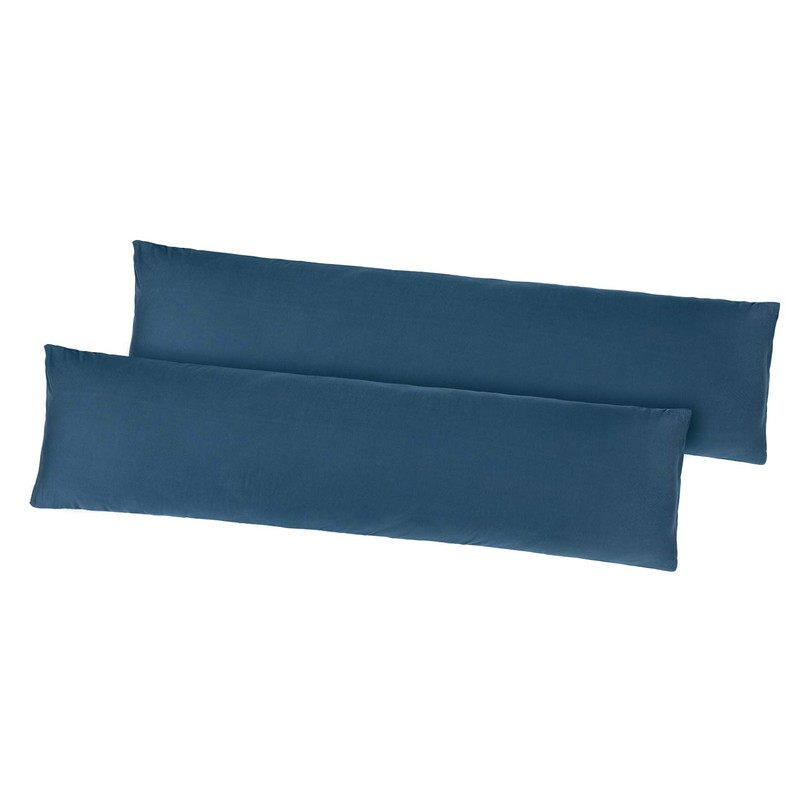 Pack of 2 Jersey Cushion Covers Side Sleeper Pillow 40