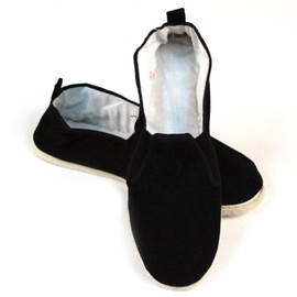 Ace Martial Arts Supply Kung Fu Closed Toe Slip On Shoes -Cotton Sole 10.5