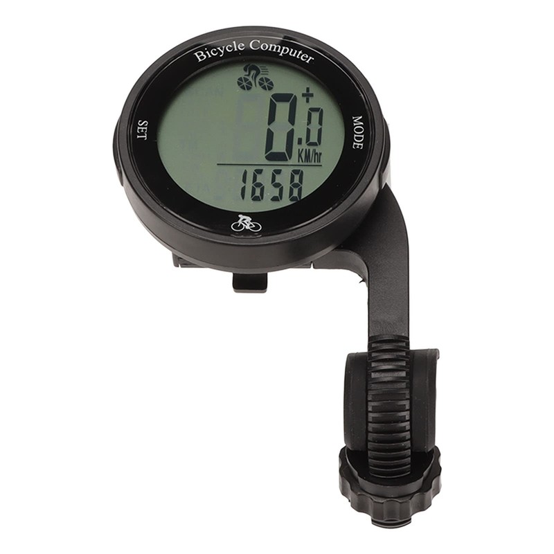 Multifunction Bike Computer Bike Thermometer Road Bike Watch (White Background