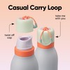 Owala FreeSip Twist Insulated Stainless Steel Water Bottle with Straw