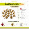 Artego Cascabeles navideños esferas Set de 16 cascabeles 5cm diámetro