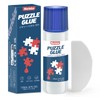 Nariolor Jigsaw Puzzle with Glue and Spatula, Suitable for Mounting